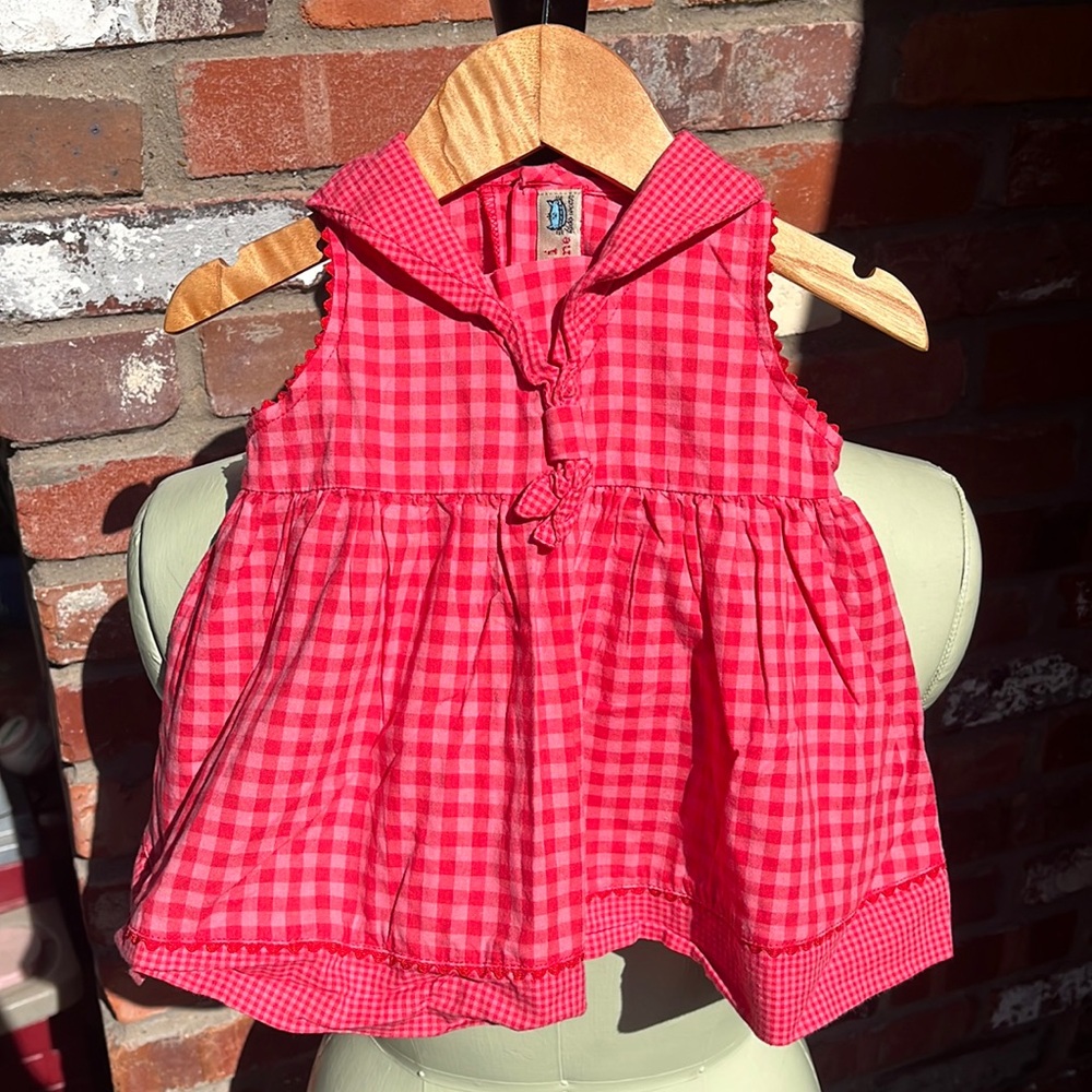 Mini Phenomene Girls Sailor Knot Dress size 12M